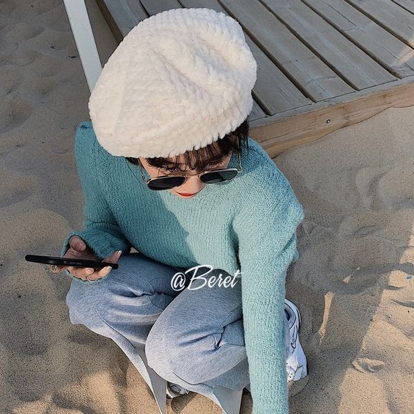 

furs winter lady cashmere blend knit hat jacquard beanie with pompom bobble winter beanie hat knitting fashion for caps dhl shipp, Brown;gray