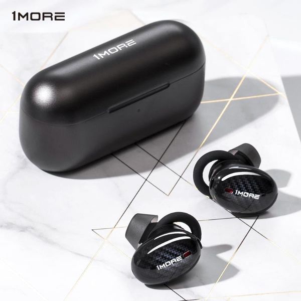 

1more ehd9001ta wireless earphone active noise cancelling hybrid drivers plus bluetooth 5.0 aptx/aac apt-x1