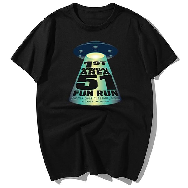 

fashion alien area 51 fun run hip hop summer casual short sleeve harajuku streetwear sport hooded sweatshirt hoodie men t shirt