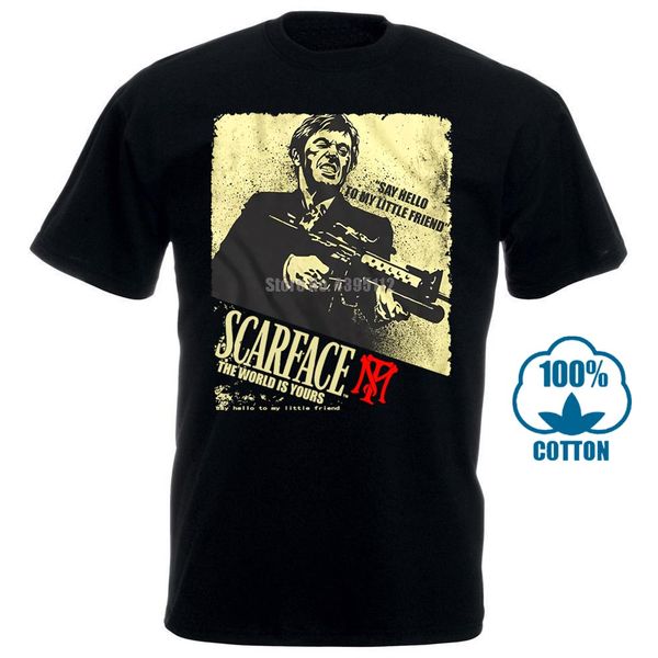 

men's official scarface movie al pacino action mob cotton sm 4xl 012450 hoodie designers t shirts sweatshirt
