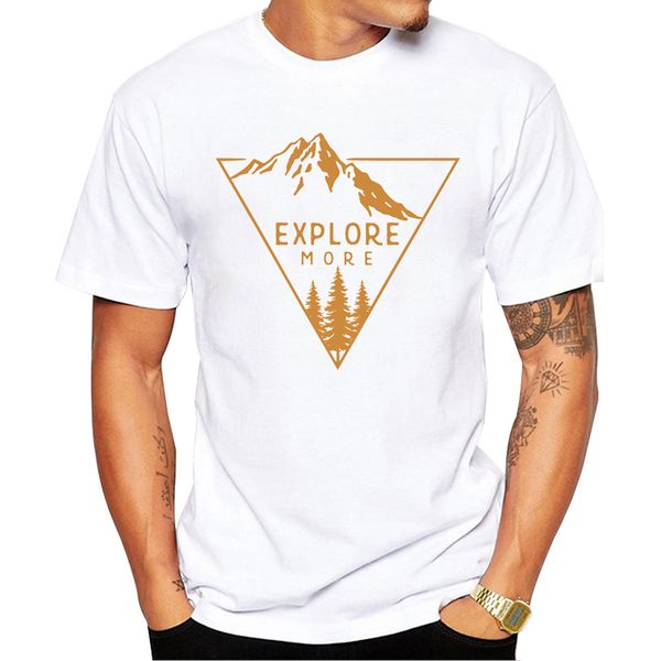 

teehub new arrivals explore more golden fashion geometric drawing mountain printed short sleeve cool sport sweatshirt hoodie t shirt