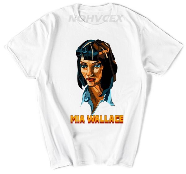 

mia wallace pulp fiction new fashion men's t-shirts cotton t shirts man clothing wholesale sport hooded sweatshirt hoodie