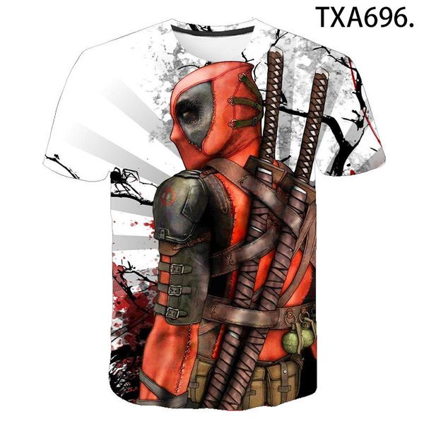 

deadpool boy girl cool 3d print shirts aesthetic comics humor men clothing
