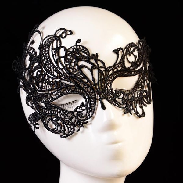 

new lady eye masquerade ball black mask lace prom fashion for women costume halloween face 2020 wmtyad xhhair