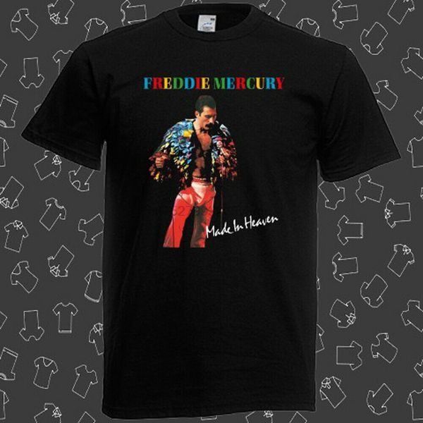 

freddie mercury made in heaven men black t-shirt sport hooded sweatshirt hoodie