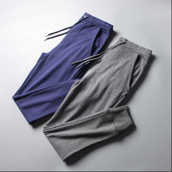 

new fashion joggers pants men casual sweatpants soft trousers sportwear harem pants man clothing drop shipping, Black