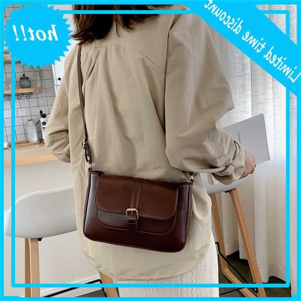 

fashion retro women shoulder 2021 new summer crossbody messenger for ladies pu luxury designer female flap bag