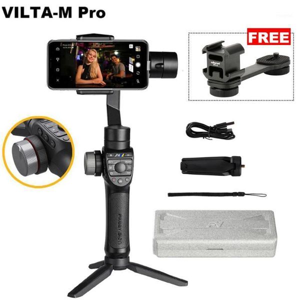

ision vilta-m/vilta-m pro 3 axis handheld gimbal stabilizer portable gimbal for andriod smartphones for hero1
