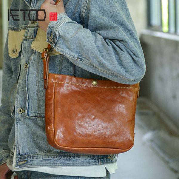 

hbp aetoo hand-made leather one-shoulder bag