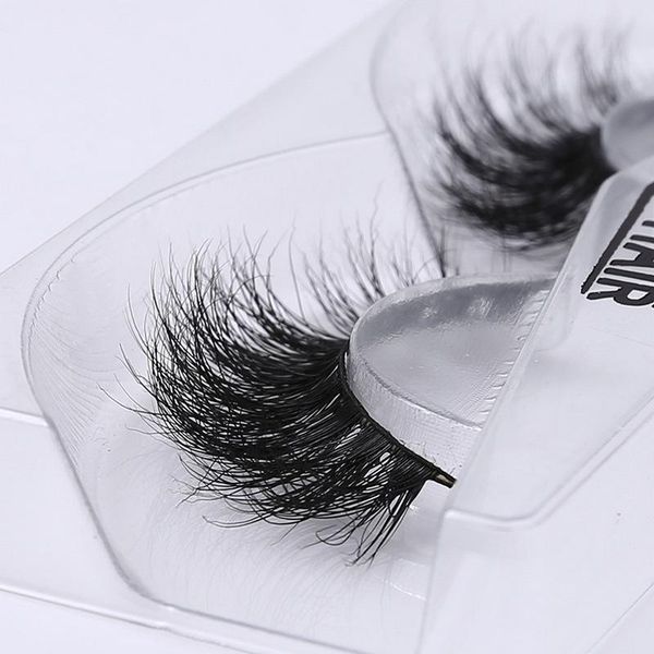 

false eyelashes lashes 3d mink natural 1 pair handmade fake eye extension a14
