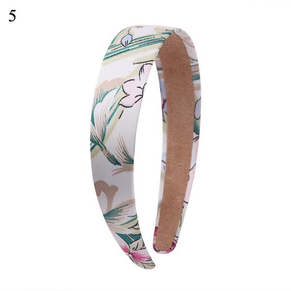 

fashion women wide headband rainbow striped knitted headband head hoop ladies make up wash face hairband turban hair accessories q sqcqjs