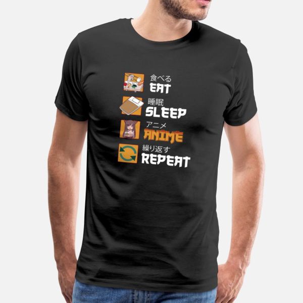 

eat sleep anime repeat graphic japanese manga t shirt horror custom tracksuit hoodie sweatshirt