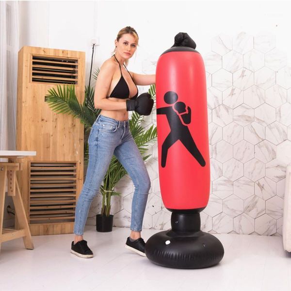

sand bag training fitness boxing punching standing sport kick sandbag muay thai boxer gym heavy musculation sandbag1