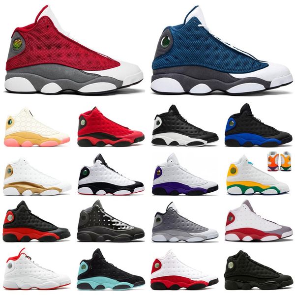 

sell 13 13s classic men basketball shoes red blue flint what is love reverse he got game he got game mens sports sneakers size 40-47