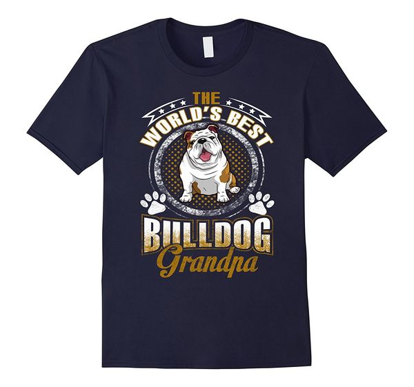 

new fashion men tees bulldog shirt world's bulldog grandpa t shirt business sport hooded sweatshirt hoodie