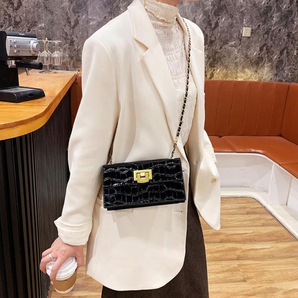 

cross body solid color shoulder messenger bag fashion simple pu leather crossbody bags women handbags totes clutch