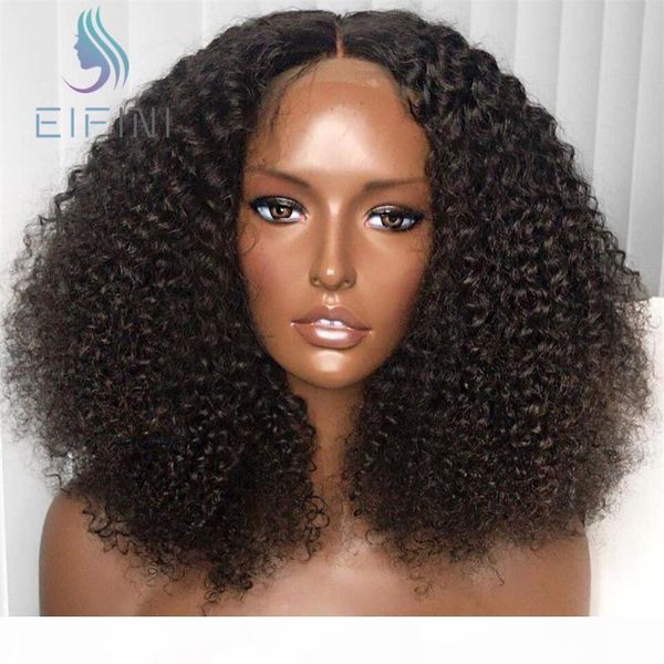 

curly short bob lace closure wigs 13x4 lace front human hair wigs brazilian afro kinky curly bob wig for black women pre plucked, Black;brown