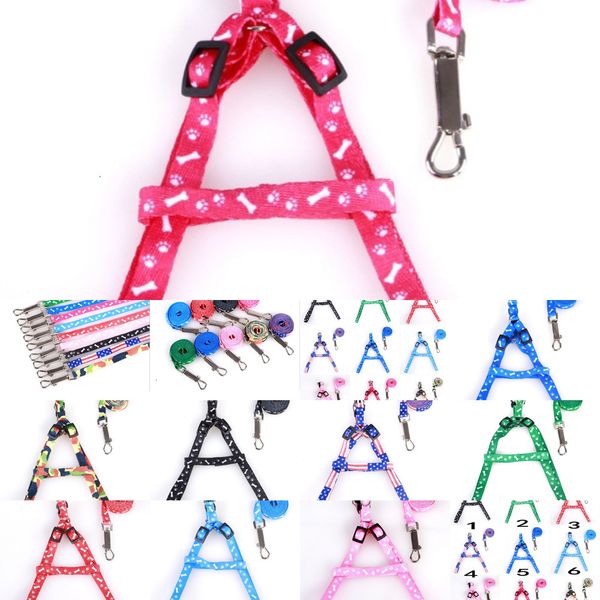 

cat leash colorful pet dog 120cm nylon lead strap rope for chihuahua small big large pets dogs daily walking training leashes 8 nrd2o