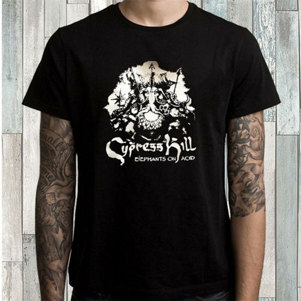 

cypress hills elephants on acid men's black size s m l xl 2xl 3xl summer hoodie designers t shirts sweatshirt