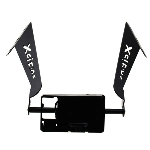

for kymco 350 300i xciting 250 400 s400 motorcycle front stand holder smartphone phone gps navigaton plate bracket 12mm