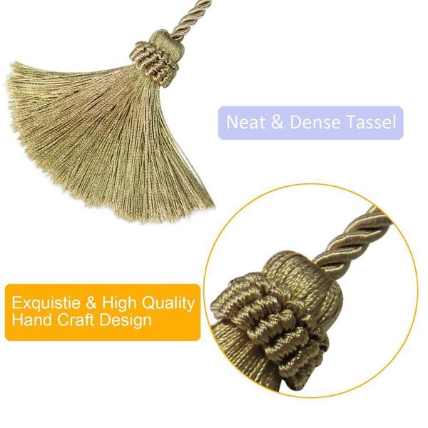 

1pc room accessories tassel curtain tieback fringe handmade curtain tie backs hanging ball buckle rope curtains holder bandage h qylomr