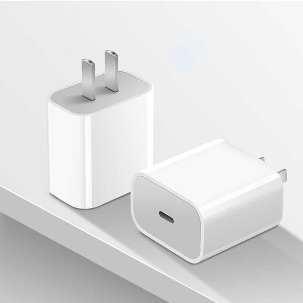 

18w pd quicker chargers for us usb-c interface fast charger white color phone charger usb-c power adapter used with pd fast charging line