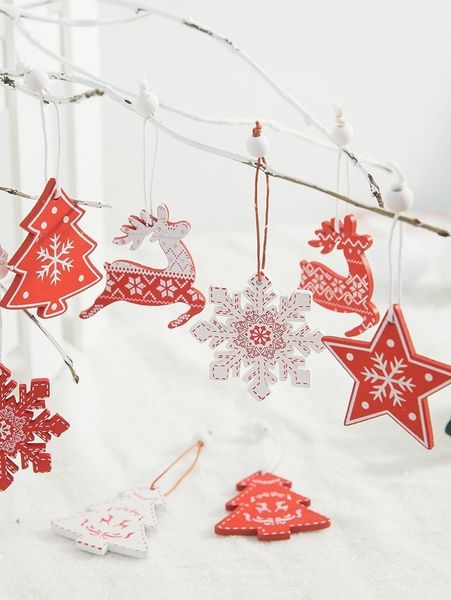 

ornament christmas tree elk nordic ins scene pendant creative snowman