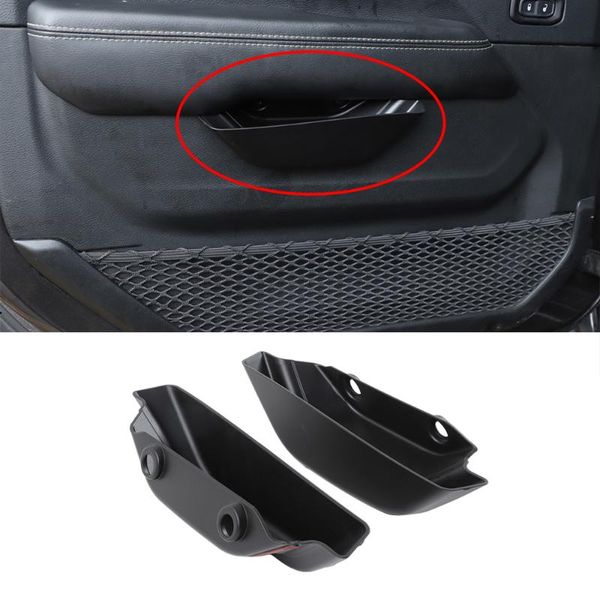 

for wrangler jl 2020 2020 jt front door grab handle storage box tray organizer abs black car accessories