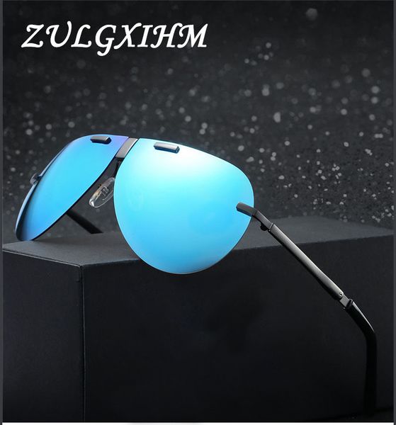 

новый цвет фильм высококлассные мода складные поляризованные очки мужчины женщины vintage портативный складной металлический каркас солнцеза, White;black