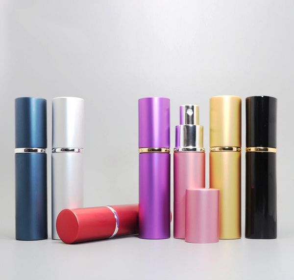 

5ml mini spray perfume bottle travel refillable empty cosmetic container of disinfection, pure dew, atomizer a jllvoy lucky2005
