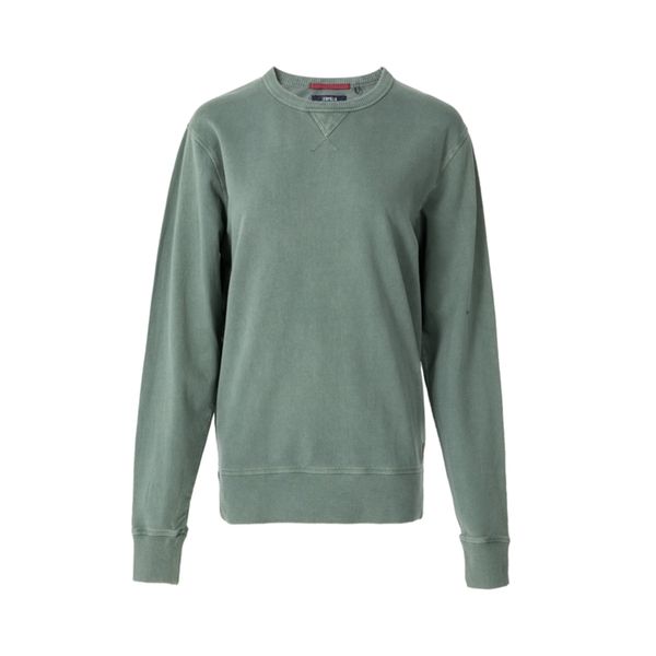 

green apparel supplier custom mens long sleeve cotton pullover sweatshirt, Black