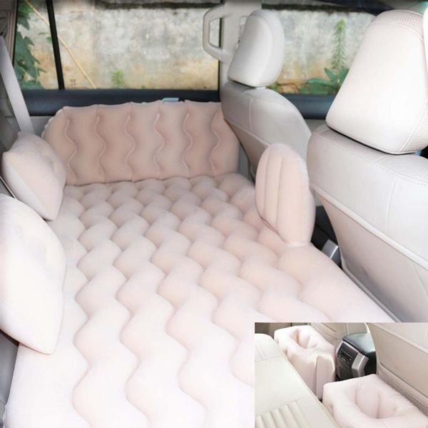 

130x70cm car air inflatable travel mattress bed universal for back seat multi functional sofa pillow outdoor camping mat cushion1
