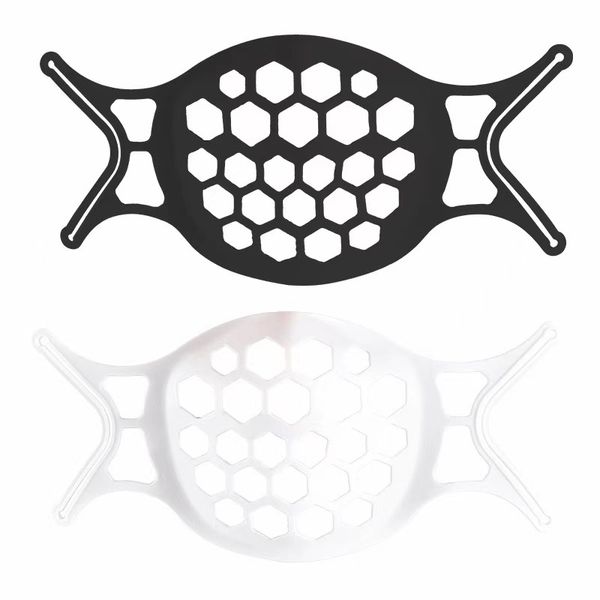 

2021 black gold mask inner support bracket silicone disposable mask bracket 3d stereo anti-boring cross-border explosion