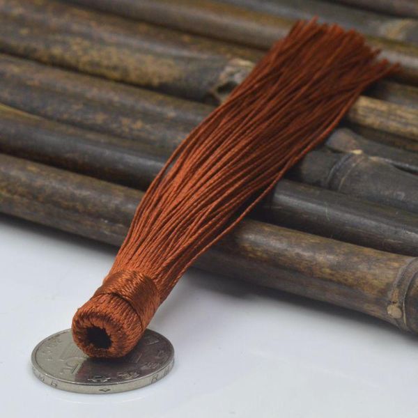 

10pcs 12cm vertical silk tassel fringe sewing bang tassel trim key tassels for diy pendant embellish curtain accessories parts h jllyex