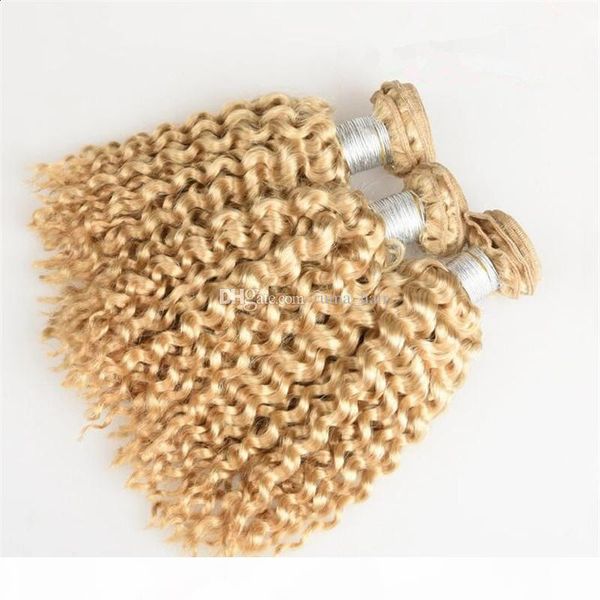 

#613 kinky curly hair bundles virgin malaysian indian brazilian peruvian remy hair weft kinky curly wavy hair extension 3pcs deals, Black;brown