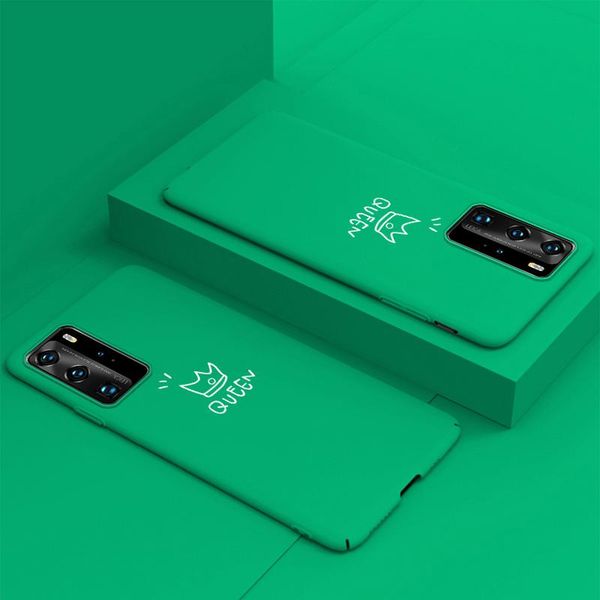 

ультратонкий красочный матовый жесткий pc чехол для телефона для huawei p40 p30 p20 lite mate 30 20 10 pro honor 8 милый ударопрочный sqcfdx