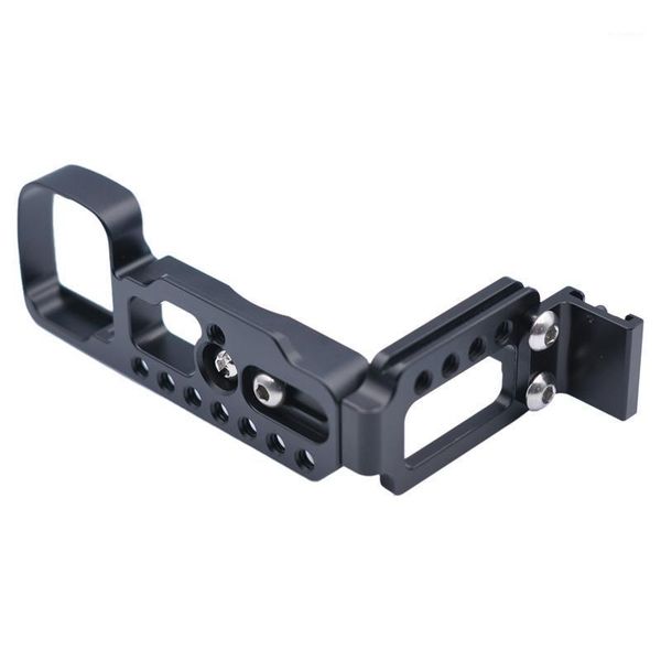 

tripods camera quick release l plate/bracket holder hand grip with shoe for sony a6400 microphone light1