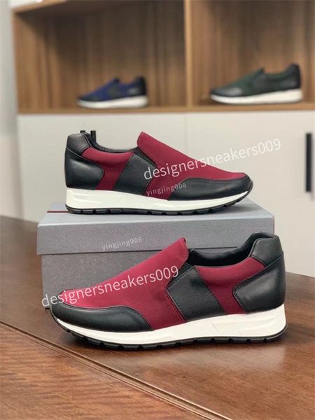 

2022 dress shoes men camouflage mesh sneakers shoes leather suede trainers stud rivet sneaker rubber bottoms luxury, Black