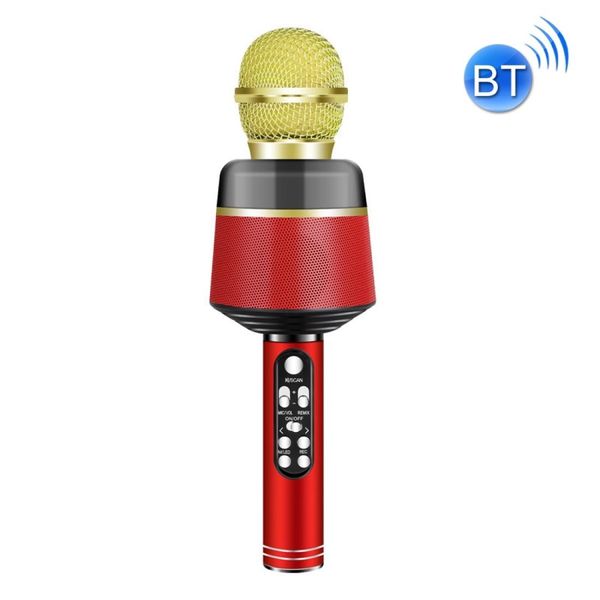 

q008 mobile phone karaoke condenser microphone wireless bluetooth live microphone