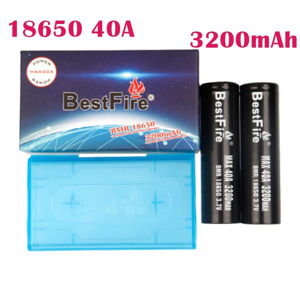 

authentic ire 3200mah 40a 18650 battery black color rechargeable lithium vape battery max discharge 40a