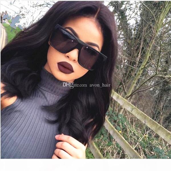 

8a malaysian lace front body wave hair wigs for black women glueless short bob wavy wigs full lace wigs with baby hair, Black;brown