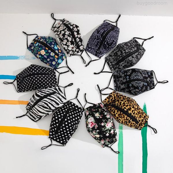 

drinking creative zipper mask zipper design easy mask washable reusable face mask cover protective designer masks party oimh