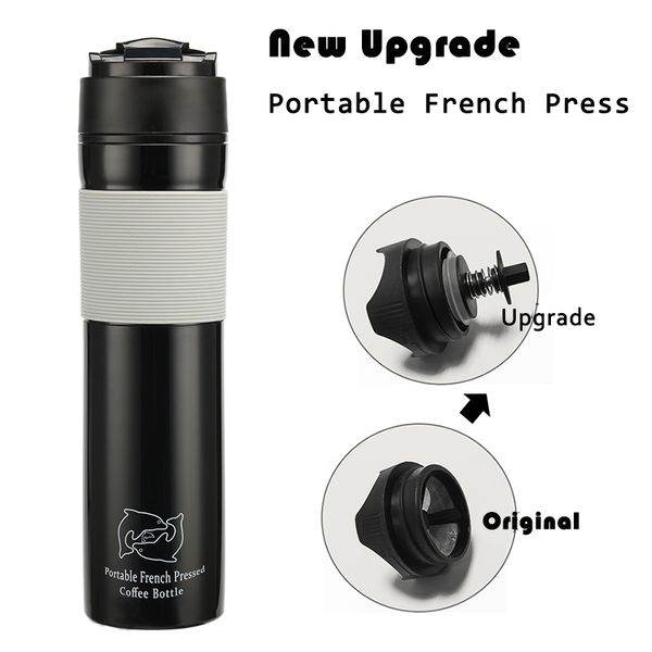 

americano upgrade french press portable 350ml maker mug filtration water isolation tea coffee cup q0109
