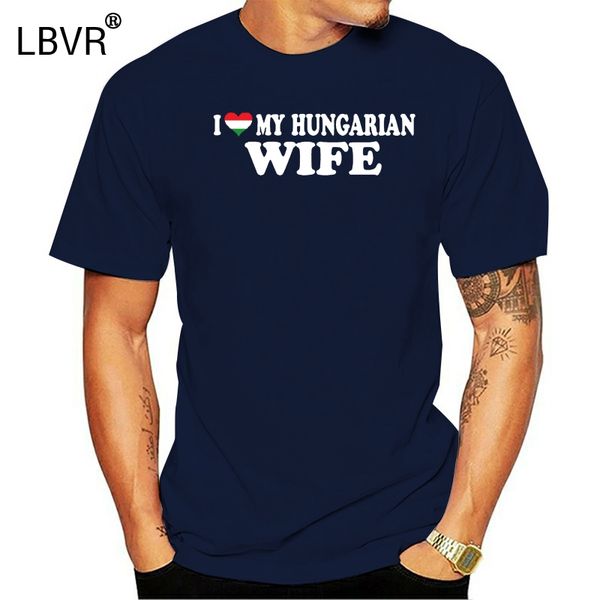 

i love my hungarian wife - hungary europe european themed mens t-shirt sport hooded sweatshirt hoodie