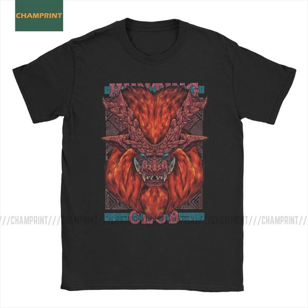 

hunting club teostra monster hunter world rathian dragon mhw game short sleeve sport hooded sweatshirt hoodie men t shirt