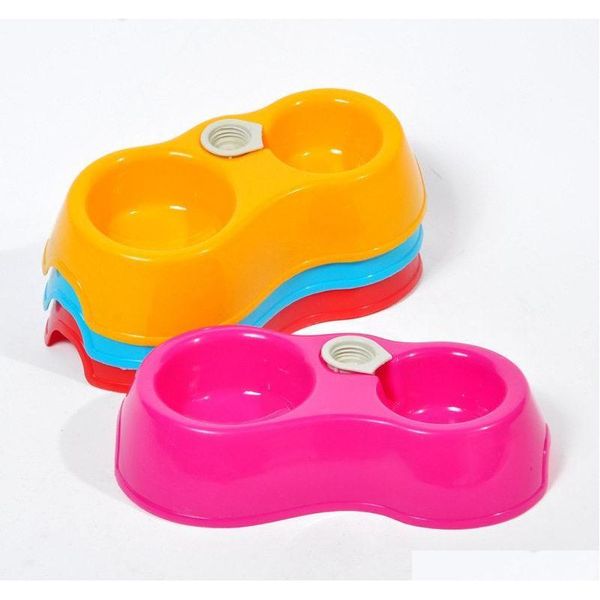 

pet feeder plastic dual port matic feeder water drinking feeding basin bowl qylqai sports2010