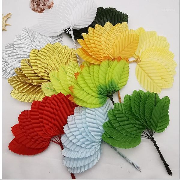 

decorative flowers & wreaths silk stocking flower artificial scrapbooking party family decoration 10pcs/pack fashion multi color high simula