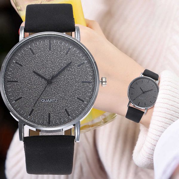 

fashion women leather watch luxury analog quartz starry wristwatch ladies watch female simple casual bracelet watches party 2020, Silver