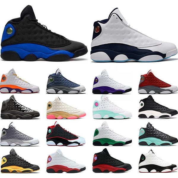 

jumpman basketball shoes 13 13s mens designers red flint dark powder blue hyper royal playground men trainers sports sneakers
