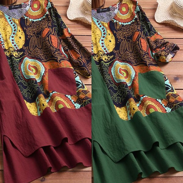 

высокое лето лоскутное 2019 новых женщин и низким платье подол печататься половина рукав большой размер платья mo0d3, Black;gray